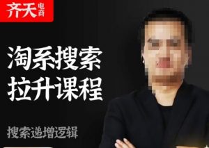 齐天电商·淘系搜索提升课程,搜索递增标准化,动销标准化流程-第一资源库